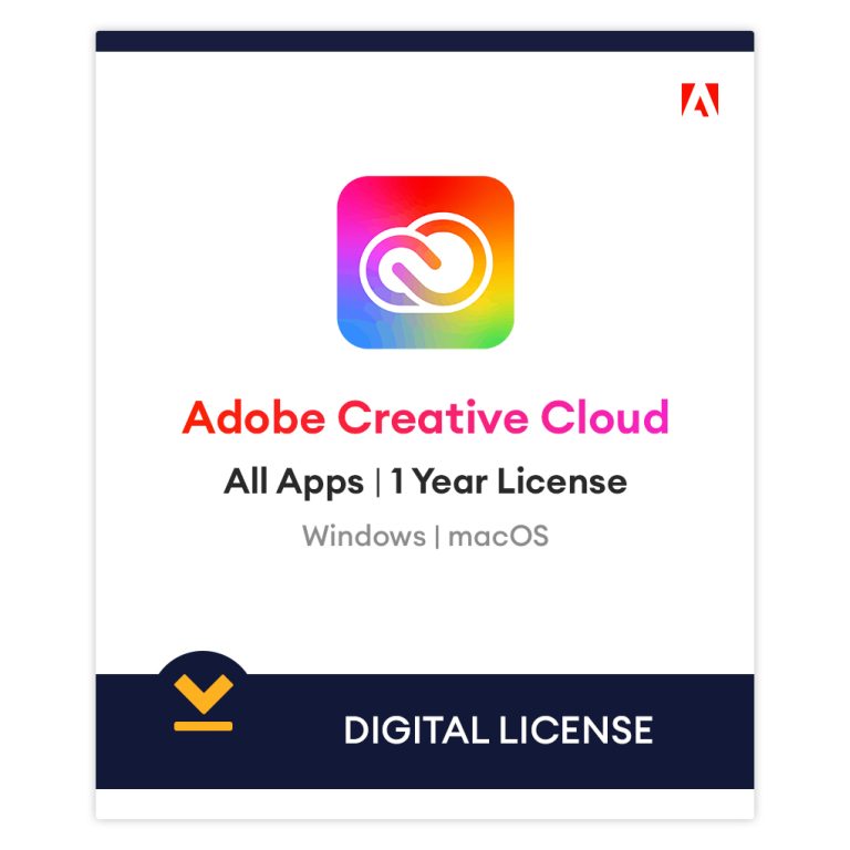 Adobe Creative Cloud All Apps – 1 Year License - TecLicense